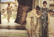 Alma-Tadema, Sir Lawrence The Frigidarium (mk24) china oil painting reproduction